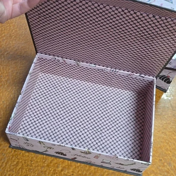 Chic Patterned Storage Boxes Set
